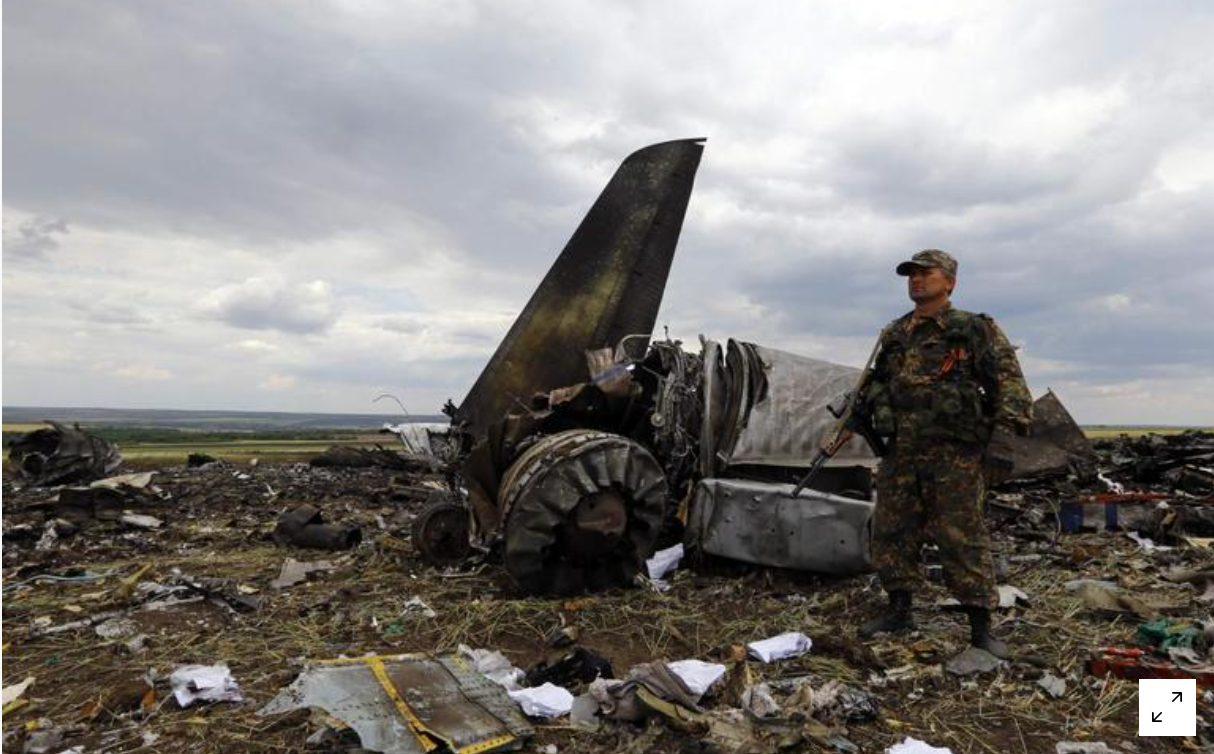 Two Russian Military transport planes shot down over Ukraine