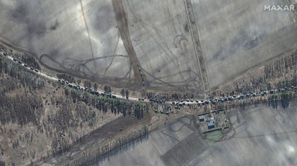 russians in outskirts of Ukraine Capital