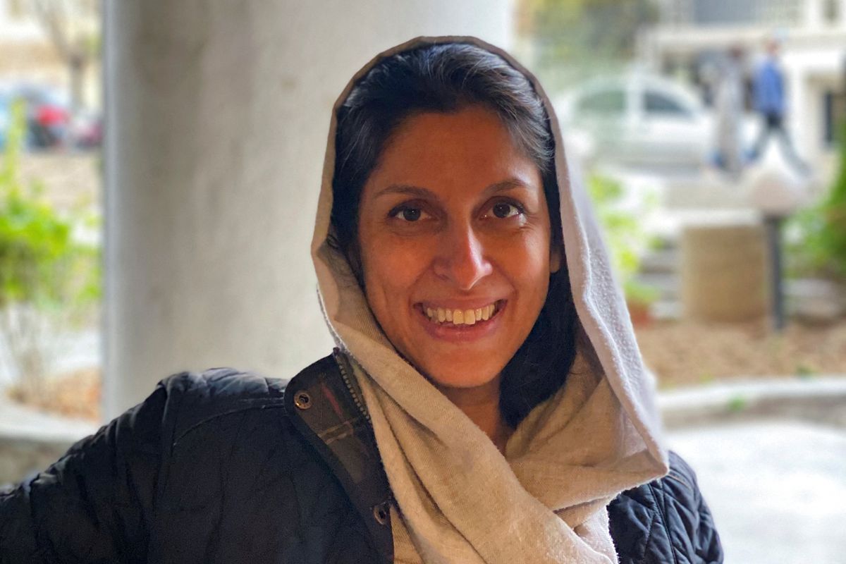 Nazanin en route to UK after nearly six years in detention in Iran
