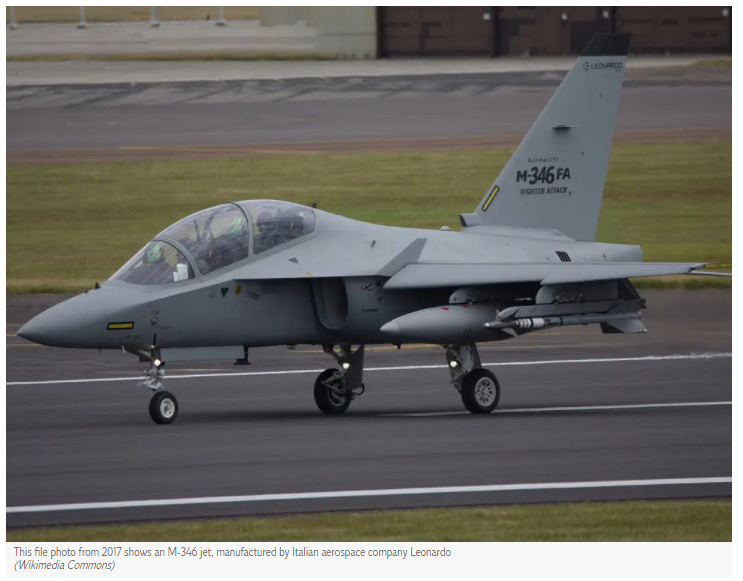 British test pilot dies as military jet hits mountain