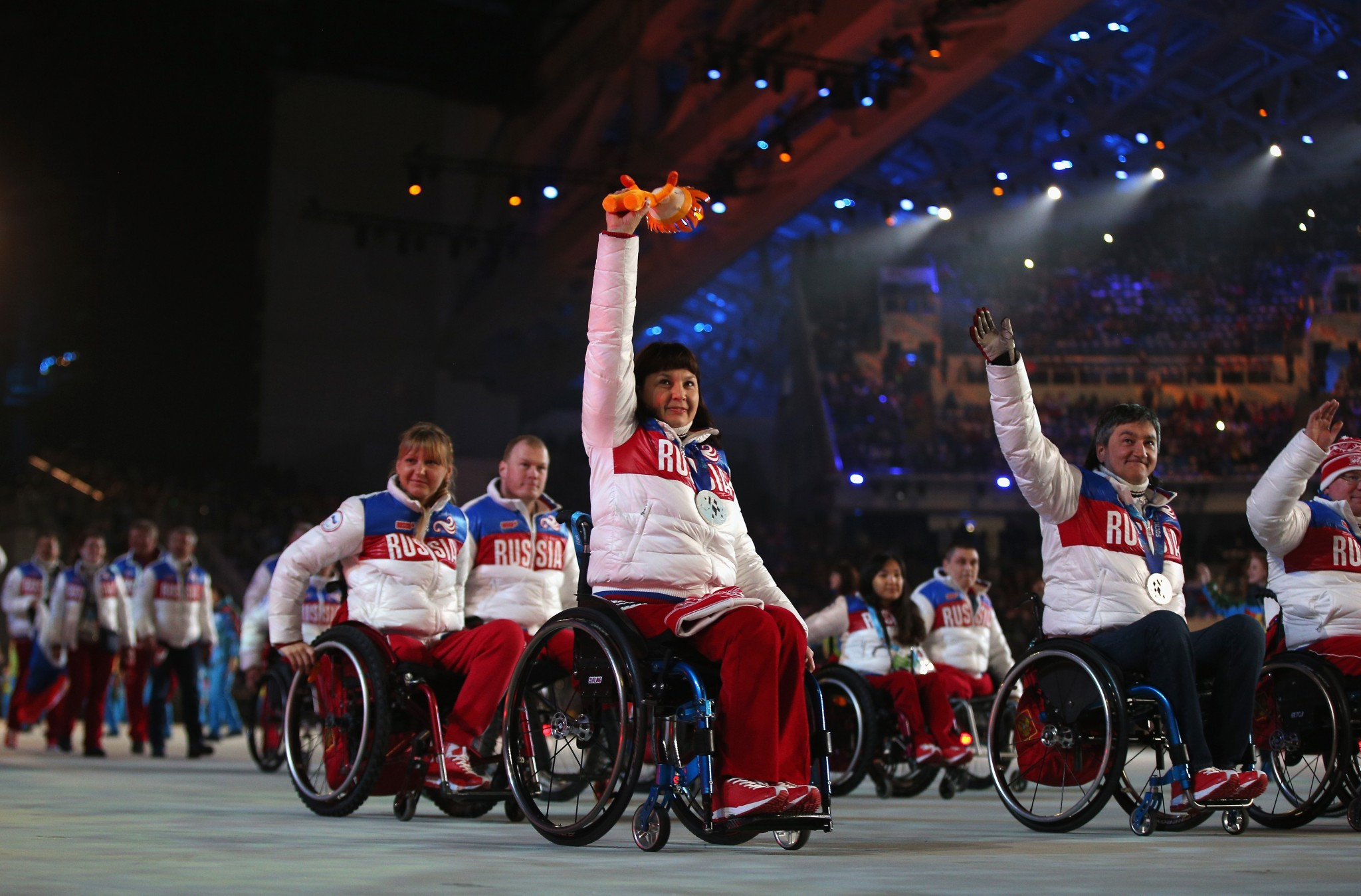 Russian and Belarusian athletes