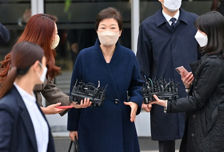 South Korea’s disgraced ex-president Park leaves hospital after prison release Read