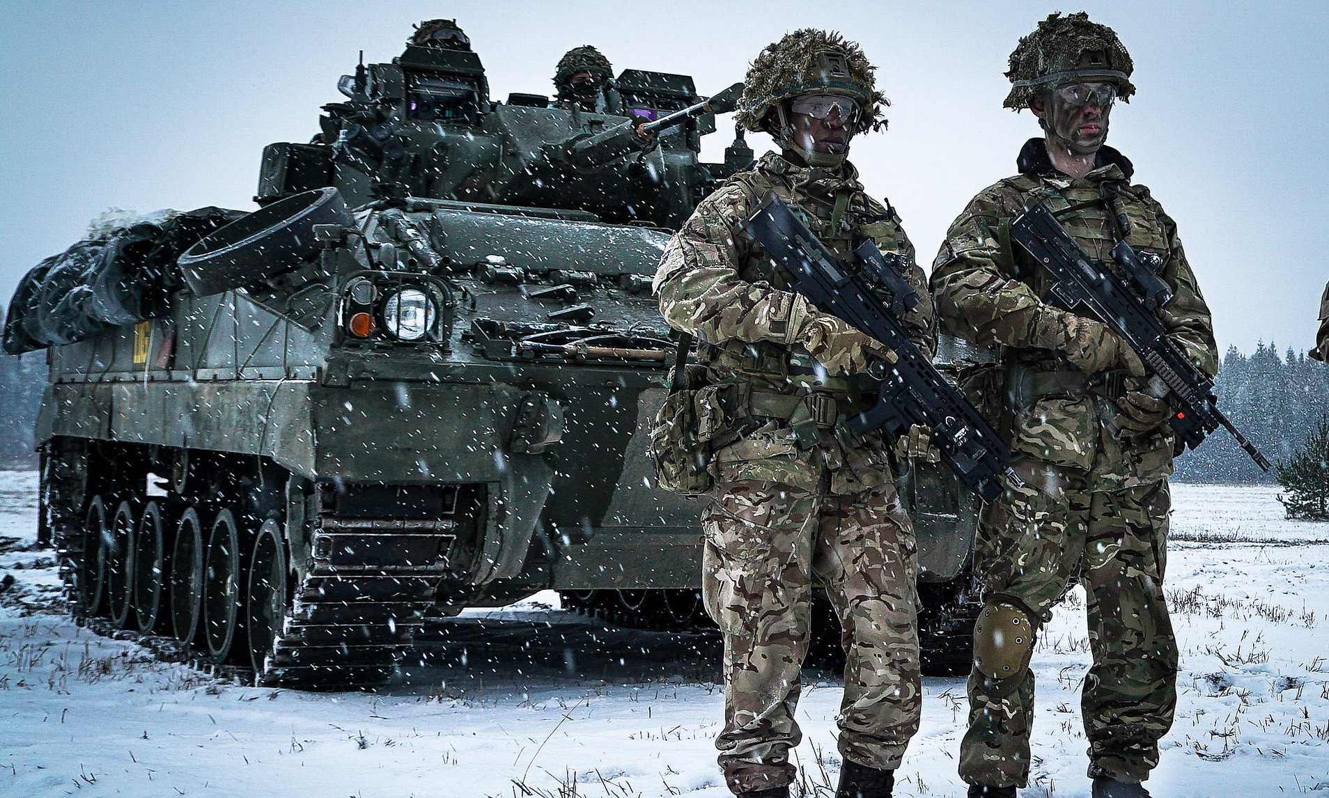 Why Is UK Reinforcing Its Military Troops In Countries Near Ukraine?