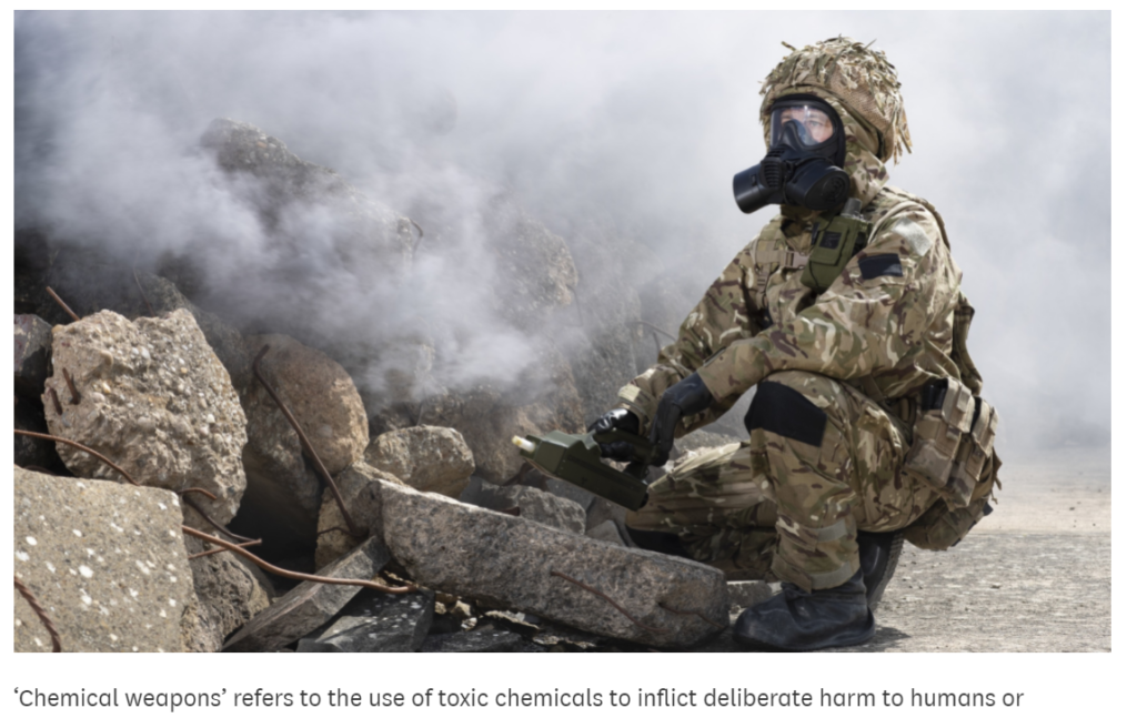 Chemical Weapons Terror !! White House warns that Russia could use chemical weapons in Ukraine
