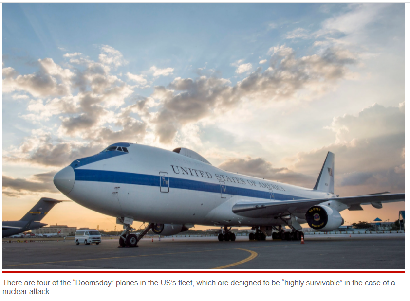 US ‘Doomsday’ plane sent along with Biden’s fleet to Europe: report
