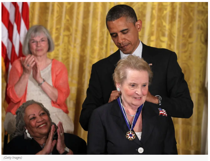 Madeleine Albright, first woman to serve as US Secretary of State, dies at 84