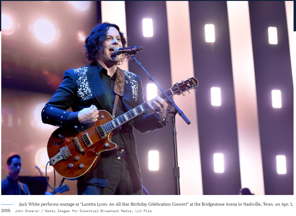 Jack White marries musician Olivia Jean at Detroit show