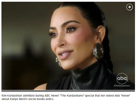 Kim Kardashian’s older kids ‘know’ about Kanye West’s social media tirades