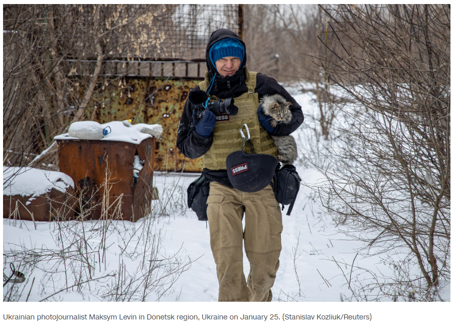 Russian forces kills unarmed famous Ukrainian photojournalist