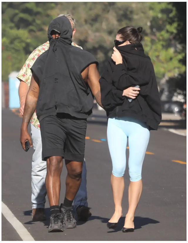 Kanye West spotted with mystery woman after Kim K becomes single