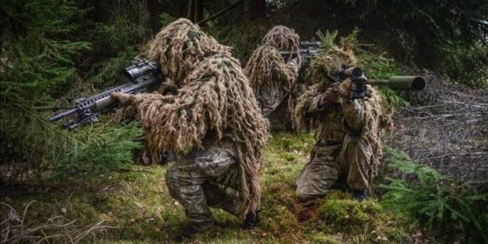 A photo of KDF elite snipers in action. PHOTO ELITE ZONE
