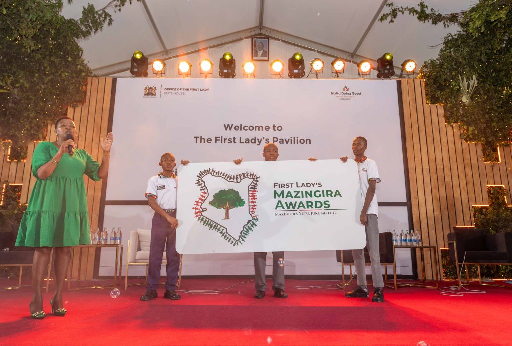 FIRST LADY LAUNCHES ENVIRONMENTAL AWARD FOR LEARNERS