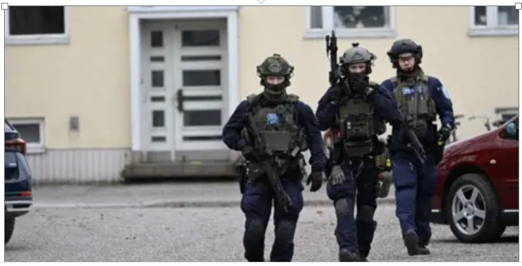 Finland shooting: Child, 13, wounds three in Vantaa school shooting